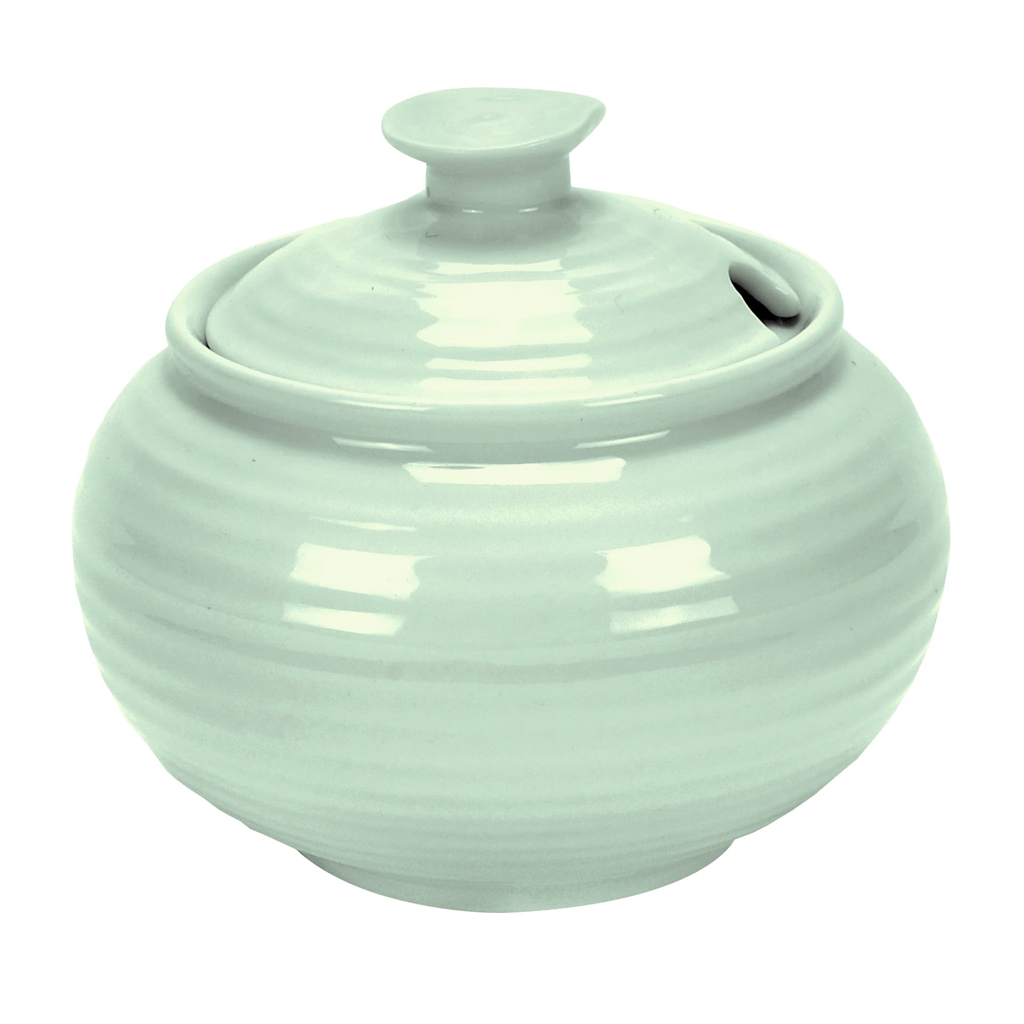 Amazon.com | Portmeirion Sophie Conran Celadon Covered Sugar